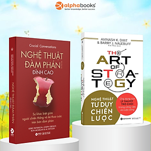 Combo Nhà Lãnh Đạo Sáng Suốt: Nghệ Thuật Tư Duy Chiến Lược + Nghệ Thuật Đàm Phán Đỉnh Cao 