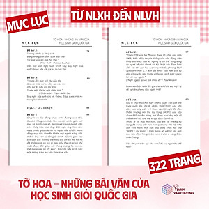 Sách Tờ Hoa - Những Bài Văn Của Học Sinh Giỏi Quốc Gia