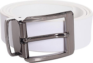 Thắt Lưng Nam Da Bò Đầu Kim Huy Hoàng HT4107 (120 x 4 cm) - Trắng