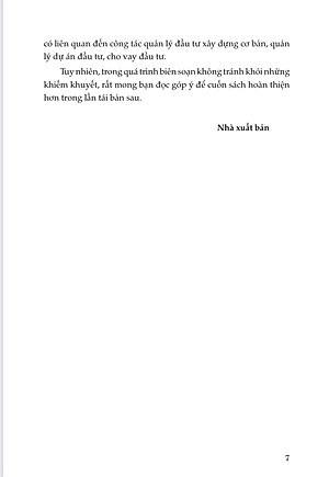 Lập, thẩm định phê duyệt, quản lý & điều hành dự án đầu tư xây dựng (Tái bản lần thứ 1, có sửa chữa bổ sung)