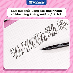 Bút viết Calligraphy Thiên Long Colokit DW-C005 - Mực kháng nước, đậm