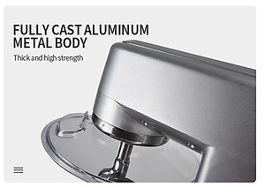 Máy trộn bột, đánh trứng 10 lít cao cấp nhãn hiệu DSP, Công suất: 1500W, Dung tích 10 lít, KM3032