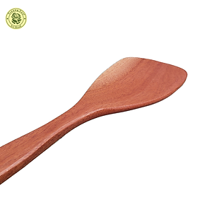Muỗng Xới Cơm Cán Dài Cỡ Trung - Vá Gỗ S2 Xà Cừ - Đồ Gỗ Nhà Bếp Thương Hiệu Trường Sơn
