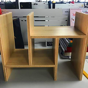 Kệ sách mini bằng gỗ, để trên bàn làm việc hoặc bàn học. Hàng tự lắp ghép đa năng, thông minh. Gồm 3 màu đẹp hiện đại.