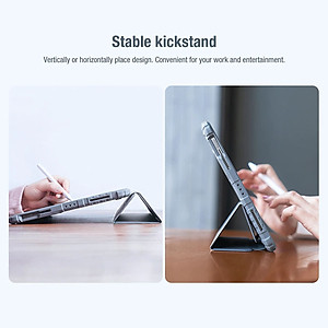 Bao da Nillkin Bumper Leather Pro dành cho ipad Gen 10 2022 10.9inch - Hàng chính hãng
