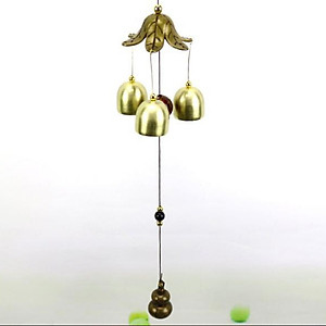 Chuông gió hồ lô phong thủy biểu tượng sự an lành, sức khỏe trường thọ
