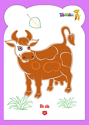 Tô Màu Động Vật - Tập 4 (Song Ngữ Anh - Việt)