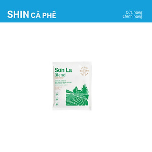 Cà phê Sơn La Blend - SHIN Cà Phê - Phin giấy - Hộp 5 gói