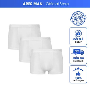 Quần lót nam, quần boxer nam Ares Man chất thun lạnh mềm mịn siêu mát, thấm hút mồ hôi Ares man 2.0