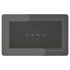 Thảm Lau Chân Nhà Tắm Đa Năng Chất Liệu Chống Trơn Trượt Cao Cấp 4 Lớp Thấm Hút Tốt 40x60cm Loại 1 - Hàng Chính Hãng MINIIN-( Màu Và Chữ Ngẫu Nhiên)