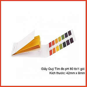 Giấy Quỳ Tím Thử Độ pH Thang Đo Từ 1 Đến 14