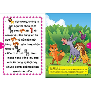 Bộ Sách Phát Triển Tư Duy Và Ngôn Ngữ Cho Bé - Truyện Ngụ Ngôn Thế giới đặc sắc tập 1