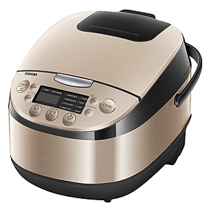 Nồi cơm điện tử Toshiba RC-18DR3PV(G) (1.8 Lít) - Vàng đồng - Hành Chính Hãng