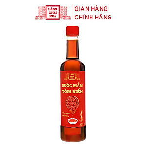 Đặc Sản Phan Thiết - Thùng 6 Chai Nước Mắm Tôm Biển Làng Chài Xưa 525Ml Hồng Ngọc Đại Dương 300 Năm Truyền Thống
