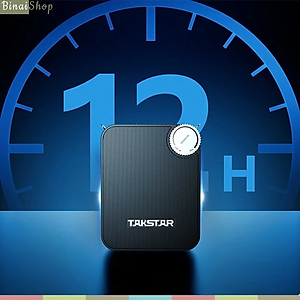 Takstar E500W - Máy Trợ Giảng Hai Mic Không Dây UHF, Kết Nối Bluetooth, Công Suất 20W Cho Giáo Viên, Bán Hàng, Hướng Dẫn Viên - hàng chính hãng