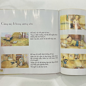 Sách Misty Morning Walk With Mother - Cùng Mẹ Đi Trong Sương Sớm