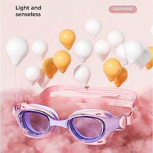 Kính bơi cho trẻ em SC15, mắt nhỏ ôm sát vòm mắt, chống uv, hiệu Yuke(Tặng Kèm Hộp)