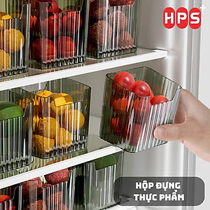 Hộp Đựng Thực Phẩm Tủ Lạnh, Hộp Bảo Quản Hành Tỏi Rau Củ Có Móc Treo Dán Tường Tiện Lợi - HÀNG CHÍNH HÃNG MINIIN
