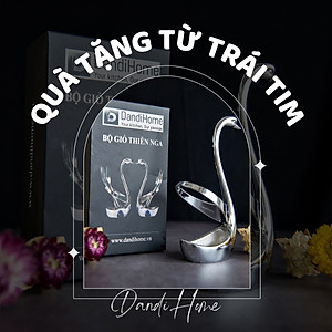 Bộ giỏ thiên nga DandiHome kèm thìa nĩa 2020 cao cấp, sang trọng, tinh tế
