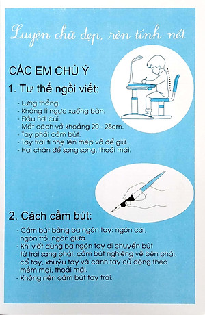 Sách Luyện Viết Đúng, Viết Đẹp 1 - Tập 1