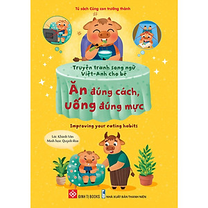 Sách - Combo (10T): Truyện tranh song ngữ Việt-Anh cho bé - Dạy trẻ nề nếp, chăm ngoan dành cho bé 3-9 tuổi