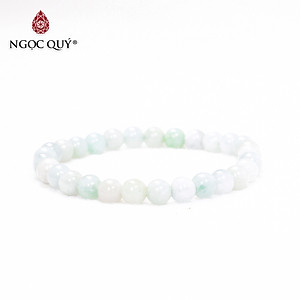 Vòng tay đá cẩm thạch phỉ thúy mệnh hỏa, mộc - Ngọc Quý Gemstones