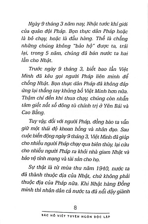 Sách Bác Hồ Viết Tuyên Ngôn Độc Lập