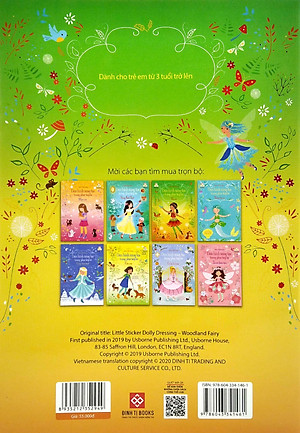 Sách Sticker Dolly Dressing - Dán Hình Sáng Tạo Trang Phục Búp Bê - Tiên Nữ