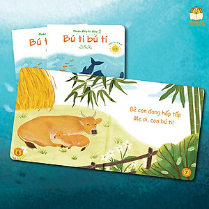 Combo 5 Cuốn Thơ Cho Bé Học Nói & Tập Đọc - Sách Đọc To Phát Triển Ngôn Ngữ và Bồi Dưỡng Cảm Xúc EQ (Truyện Tranh Cho Trẻ 0-3 4-6 tuổi)