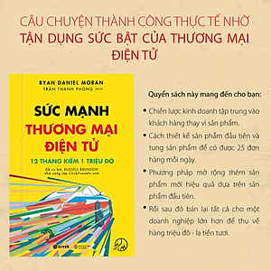 Sức Mạnh Thương Mại Điện Tử - 12 Tháng Kiếm 1 Triệu Đô Bằng Kinh Doanh Online - Bộ Sách Trên Lưng Khổng Tượng