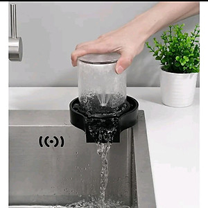 Chậu rửa bát inox304 bán nguyệt 5li chống xước 7546 Valenza, vòi rửa bát rút dây nóng lạnh 01, bộ xả 18cm, khay inox, rổ inox lỗ, bình rửa bát, rửa ly cốc