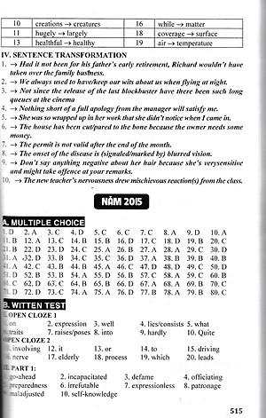 Tổng Tập Đề Thi Olympic 30 Tháng 4 Môn Tiếng Anh Lớp 10 (Cập Nhật Đề Thi Tới Năm 2023) - HA