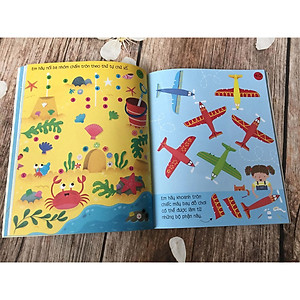 Sách Hành Trình Khám Phá 94 Trò Chơi Phát Triển Trí Tuệ- Sách tương tác cho trẻ tăng khả năng tư duy và phát triển