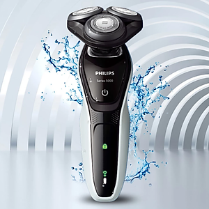 Máy cạo râu khô và ướt nhãn hiệu Philips S5080/03 linh hoạt theo 5 hướng - HÀNG NHẬP KHẨU