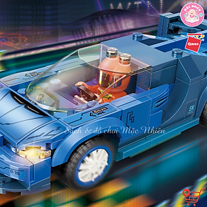 Đồ chơi xếp hình lắp ráp Qman - Các loại xe đua (nhiều mẫu) - Dành cho bé từ 6 tuổi