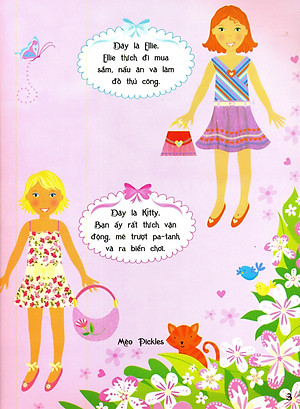 Sách Dán Hình Sáng Tạo Trang Phục Búp Bê - Búp Bê Xinh Xắn