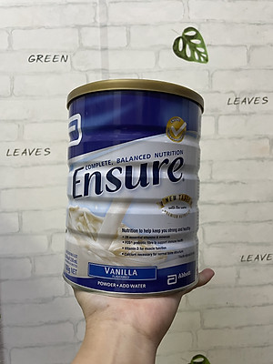 Sữa Ensure cho người già Complete Balanced Nutrition Úc - Cung cấp đầy đủ dinh dưỡng giúp hồi phục sức khỏe cho người gầy, người suy dinh dưỡng, người già, người sau phẫu thuật, người mới ốm dậy - 850g/hộp - QuaTangMe Extaste