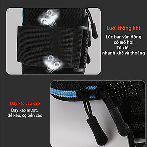 Bao, Túi đựng Điện Thoại tới 6.5 Inch Đeo tay chạy bộ, Tập thể dục Rhino B121 Kháng nước, có thể cắm tai nghe