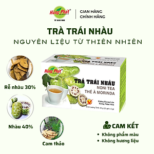Trà Trái Nhàu Túi Lọc Khỏe Gân Cốt Tốt Hỗ Trợ Giảm Đau Khớp - Hùng Phát Thương Hiệu 35 Năm