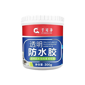 Keo Chống Thấm Trong Suốt Chống Rò Rỉ Đa Năng Dễ Sử Dụng 300G Tặng Kèm Cọ