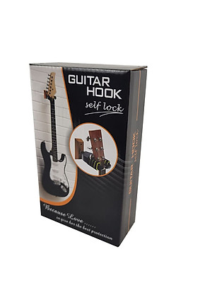 Giá Treo Đàn Guitar Đế Gỗ – Phù Hợp Acoustic/Classic, Decor Nội Thất