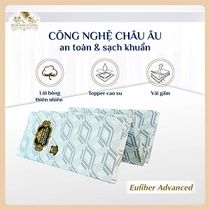 Nệm Cao Su Bông Kim Cương Eufiber Advanced