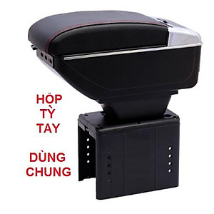 Hộp Tỳ Tay Xe Dùng Chung Cho Các Loại Xe Ô TÔ 7 Cổng USB