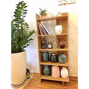 Kệ Sách 5 Tầng Bằng Gỗ Đa Năng 