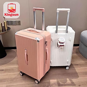 Vali Hộp Kéo Thời Trang Siêu To, Chống Va Đập KS-P37 Size 20