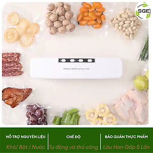 Máy Hút Chân Không Thực Phẩm Gia Đình VC01 - Hàng chính hãng Thailand - Màu ngẫu nhiên