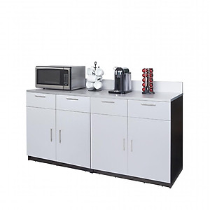 Tủ phòng ăn bằng gỗ phong cách sang trọng SMLIFE Kylian