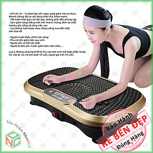 (Rung Khỏe) Máy Rung Mát Xa Toàn Thân Hàng Chính Hãng KhoNCC - Liệu Pháp Hiệu Quả Cho Cơ Bắp Sức Khỏe - Giảm Căng Thẳng Và Mệt Mỏi - KLM-MMXRTT