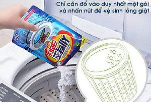 Bột tẩy vệ sinh lồng máy giặt Sandokkaebi 450g Hàn Quốc - hàng chính hãng