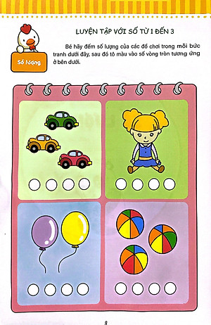 Sách Toán Học Cho Trẻ Mẫu Giáo: Lớp Mầm 2